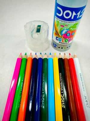 DOMS Colour Pencils (12 Shades), Mini
