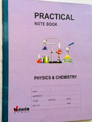 Chemistry Practical Khata (BINDING) - Victoria 120 Pages