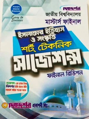 ইসলামের ইতিহাস ও সংস্কৃতি শর্ট টেকনিক সাজেশন্স মাস্টার্স ফাইনাল