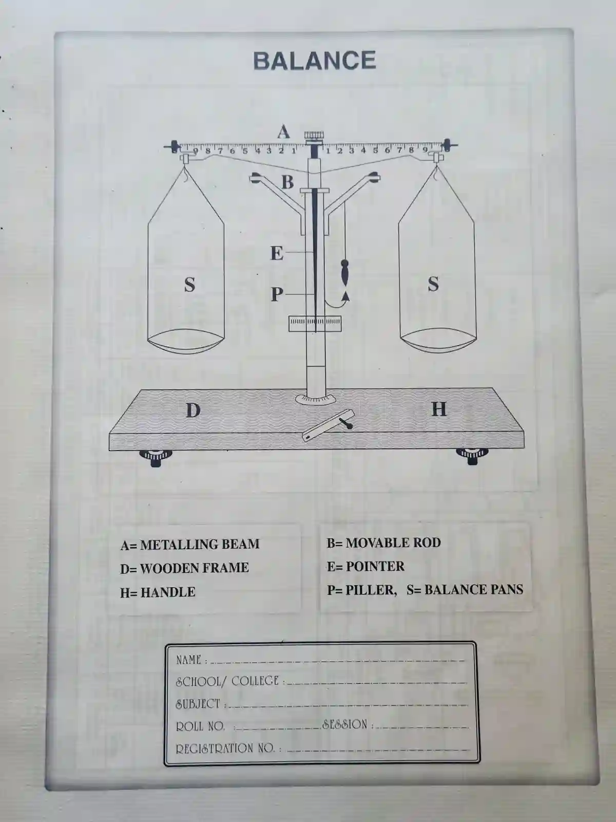Chemistry Practical Khata (BINDING) - Victoria 120 Pages - Image 4