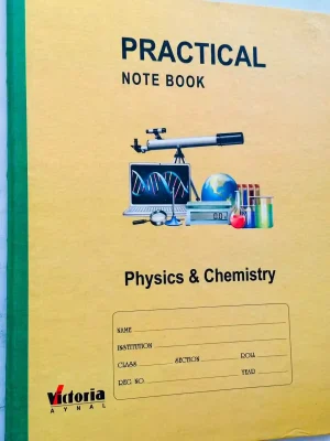 Physics Practical Khata (BINDING) - Victoria 120 Pages
